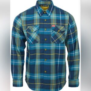 DIXXON Complex Blue and Yellow Flannel